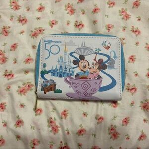 Loungefly Disney Parks 50 Years Wallet
